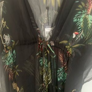 BCBG sheer cover up